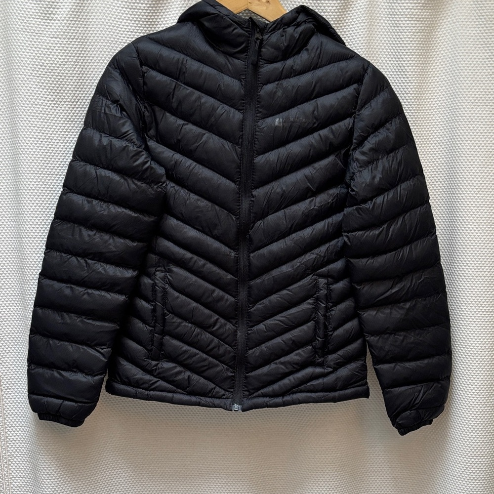 Mountain Warehouse Black Hooded Puffer Jacket
